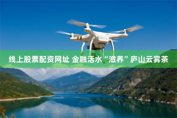 线上股票配资网址 金融活水“滋养”庐山云雾茶