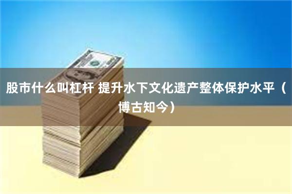 股市什么叫杠杆 提升水下文化遗产整体保护水平（博古知今）